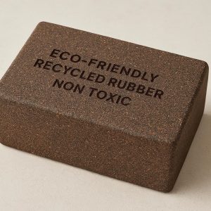 16 Eco Friendly Recycled Rubber Yoga Block Non Toxic