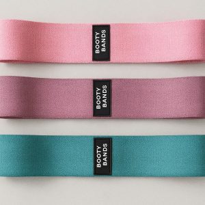 2 Loop Resistance Bands for Glutes and Legs Workout Booty Bands