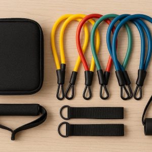 6 Portable Resistance Bands for Travel and Office Workout Equipment
